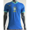 Brazil National Team Nike 2024 Away Breathe Stadium Replica Player Jersey - Blue