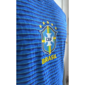 Brazil National Team Nike 2024 Away Breathe Stadium Replica Player Jersey - Blue