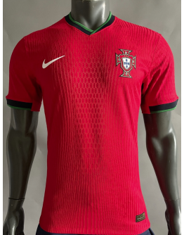 2024 Portugal National Team Nike Home Copy Player Version Soccer Jerseys - Red