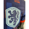 Netherlands National Team Nike 2024 Away Player Version Copy Soccer Jerseys - Blue