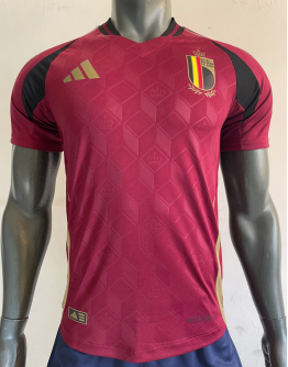 2024 Belgium National Team Nike Copy Player Version Soccer Jersey - Red