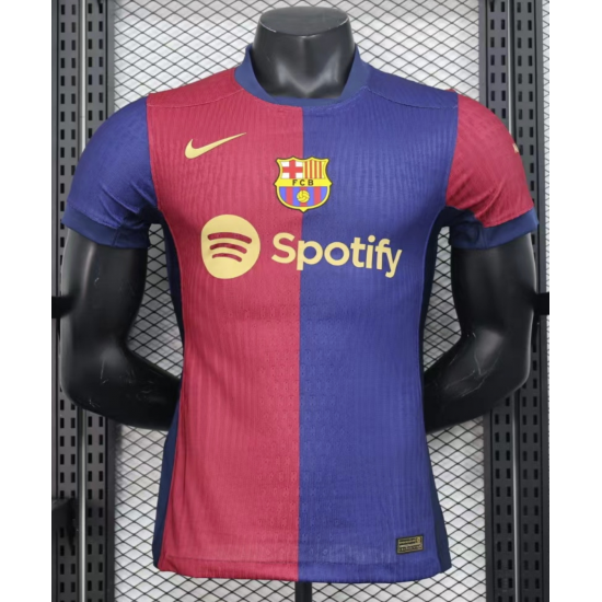 2024/25 Barcelona Nike Home Replica Custom Soccer Jersey Player Version- Royal