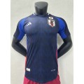 2024/25 Japan National Team Adidas Away Replica Soccer Jersey Player Version- Blue