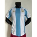 2024/25 Men's Authentic adidas Argentina Home Replica Soccer Jersey Player Version- 3 Stars