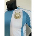 2024/25 Men's Authentic adidas Argentina Home Replica Soccer Jersey Player Version- 3 Stars