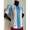 2024/25 Men's Authentic adidas Argentina Home Replica Soccer Jersey Player Version- 3 Stars