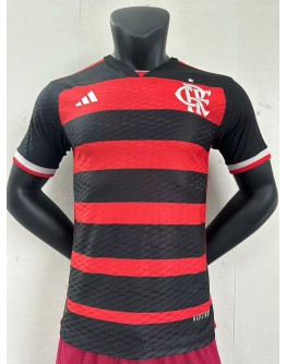 24-25 season Brazilian Serie A Flamenco home jersey -red black