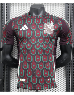 2024 Mexico National Team Nike Home Breathe Stadium Replica Player Jersey 