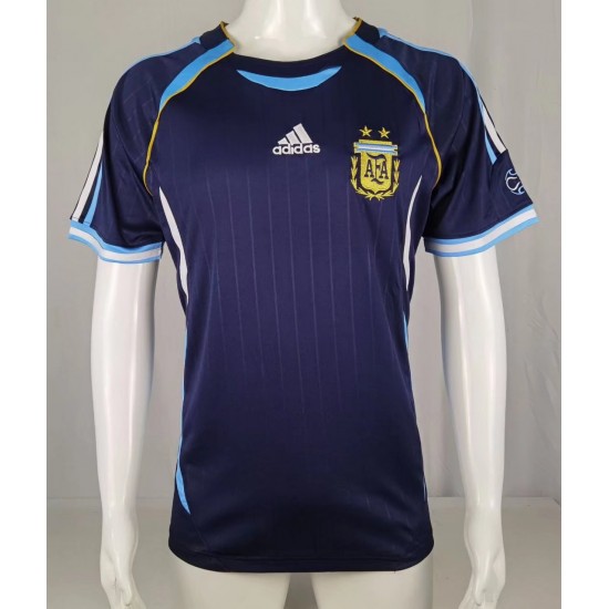 05/06 Argentina Messi retro away fan version jersey