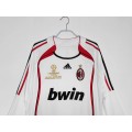 2006/2007 AC Milan Away Retro Jersey-white