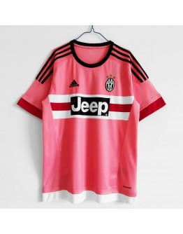 Juventus adidas 2015/16 Retro Away Replica Jersey - Pink