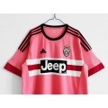 Juventus adidas 2015/16 Retro Away Replica Jersey - Pink