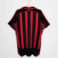 2006/2007 AC Milan Home Retro Jersey-Red