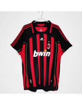 2006/2007 season AC Milan Home fan version Retro Jersey-Red