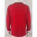 Manchester United 98/00 season retro long-sleeved fan version home jersey-red