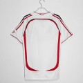 2006/2007 AC Milan Away Retro Jersey-white