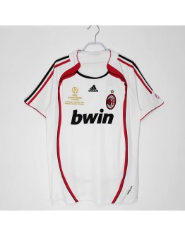 2006/2007 season AC Milan Away fan version Retro Jersey-white