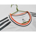 Real Madrid 13/14 season retro fan version home jersey long sleeve-white