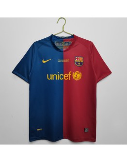 08/09 season Barcelona Messi retro home fan version jersey-Royal