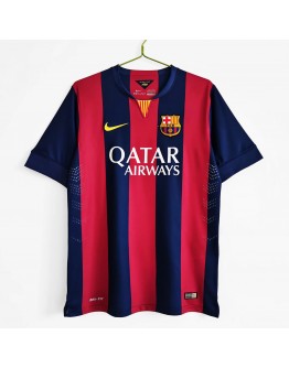 14/15 season Barcelona Messi retro home fan version jersey-Royal