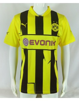 Borussia Dortmund 2012/13 season Home Fan version retro Jersey - Yellow