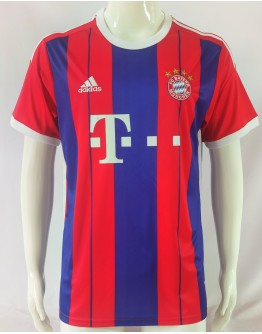 Bayern Munich adidas 2013/14 season  Home Fan version retro Jersey - red