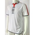 England National Team 2003/04 retro home fan version Jersey - White