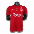 Liverpool 2005/06 season retro home fan version jerseys - Red