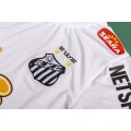 Brazilian Serie A Santos FC 2011/12 season retro jersey=white