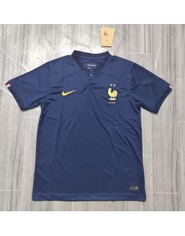 2022 France  Season International team Copy Soccer fan version jersey-Home