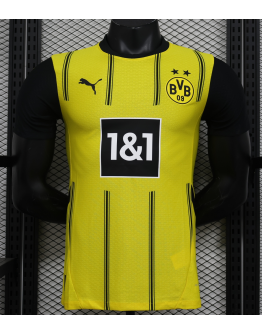 Borussia Dortmund Puma 2024/25 Home Player version Jersey - Yellow