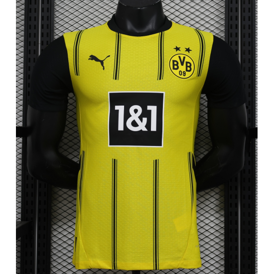 Borussia Dortmund Puma 2024/25 Home Player version Jersey - Yellow