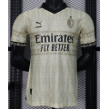 AC Milan Puma 2023/24 Replica Player Version Jersey - Yellow