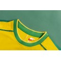 1998 Brazil home retro fan version jersey-yellow