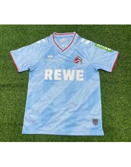 Cologne 23/24 Second away game fan version jersey-blue