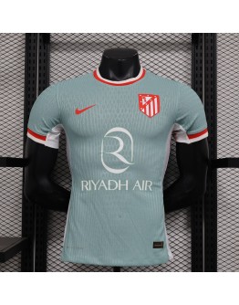 Atletico Madrid Nike 2024/25 Away Stadium Replica Jersey -gray