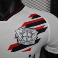 Bayer Leverkusen 24/25Championship Season Jersey Away Player Version-white