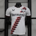 Bayer Leverkusen 24/25Championship Season Jersey Away Player Version-white