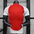 Arsenal adidas 2024/25 Home Replica Custom Jersey - Red