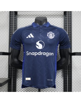 Manchester United adidas 2024/25 Away Replica Jersey - blue