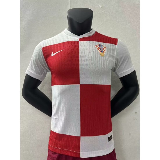 Croatia 24-year home player version jersey