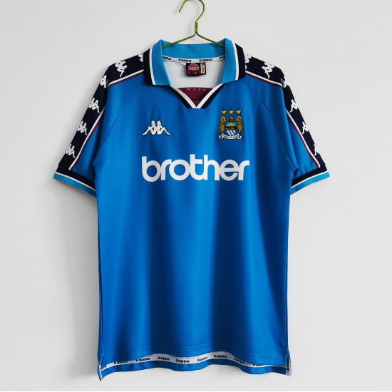 Manchester City 97/98 season home retro jersey