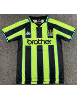 Manchester City 98/99 season Away retro jersey