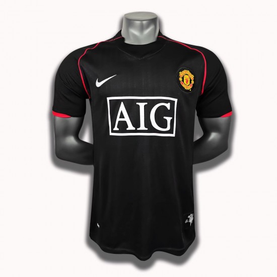 Manchester United 07/08 season retro fan version away jersey