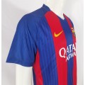 16/17 season Barcelona Messi retro home fan version jersey-Royal