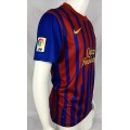 2011/12 season Barcelona Messi retro home fan version jersey-Royal