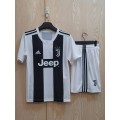 Juventus  2018/19 season Home Fan version retro Jersey Set- Black