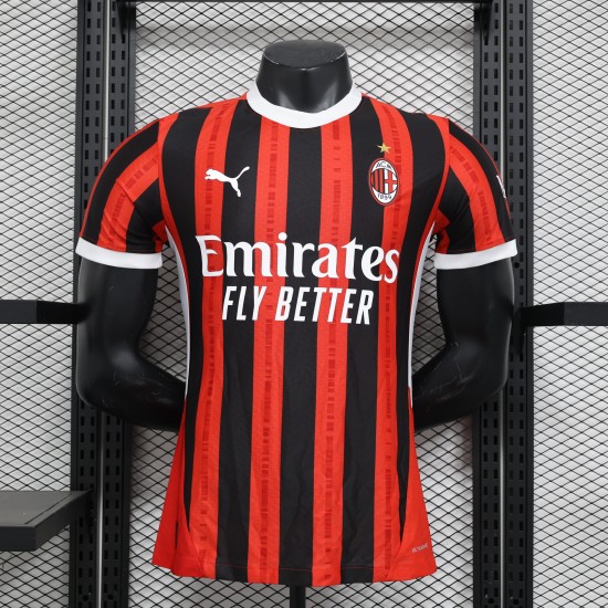 AC Milan Puma 2024/25 Home Replica Jersey - Red