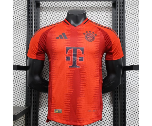 Bayern Munich adidas 2024/25 Home Replica Custom Jersey - Red