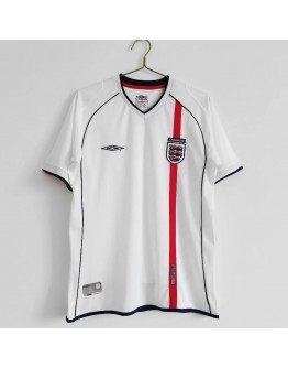 England National Team 2001/03 season retro home fan version Jersey - White